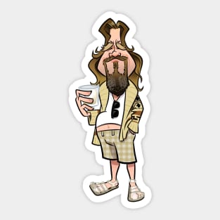 The Dude Abides Sticker